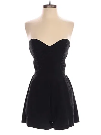 Pre-owned Parker Romper In Black