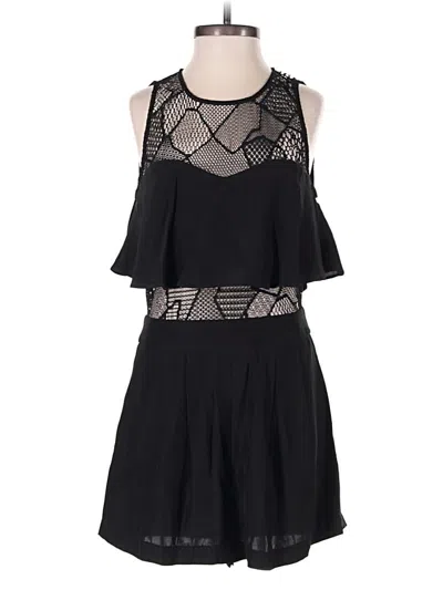 Pre-owned Parker Romper In Black