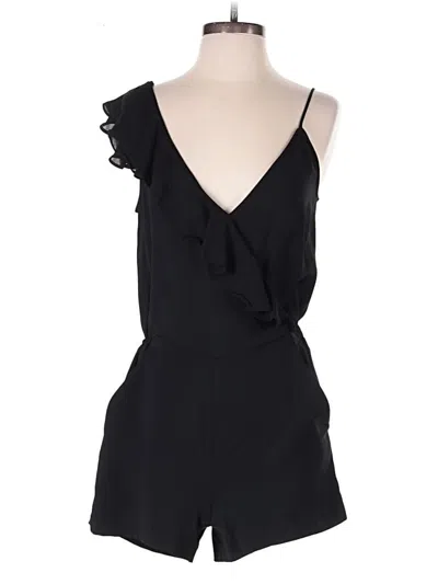 Pre-owned Parker Romper In Black