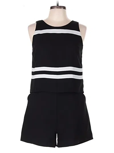 Pre-owned Parker Romper In Black