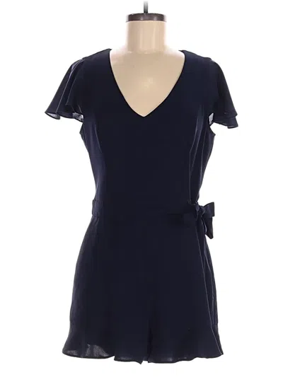 Pre-owned Parker Romper In Blue