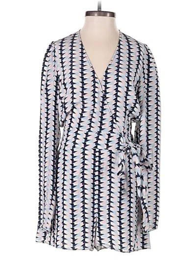 Pre-owned Parker Romper In Blue