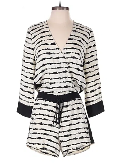 Pre-owned Parker Romper In Ivory