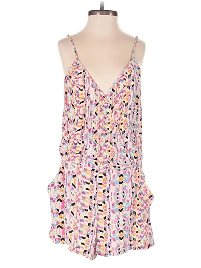 Pre-owned Parker Romper In Pink