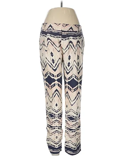 Pre-owned Parker Silk Pants In Ivory