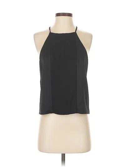 Pre-owned Parker Sleeveless Blouse In Black