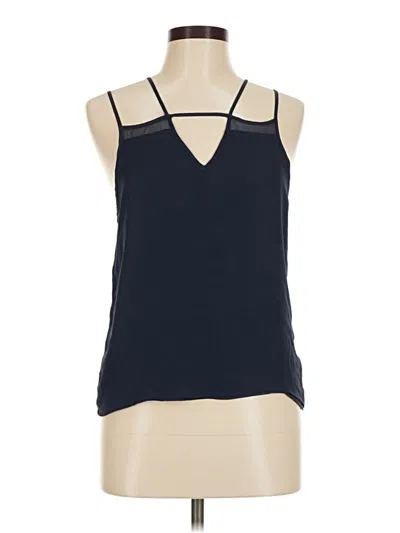 Pre-owned Parker Sleeveless Blouse In Blue
