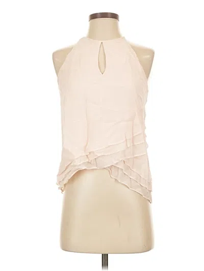 Pre-owned Parker Sleeveless Blouse In Ivory