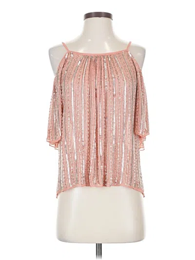 Pre-owned Parker Sleeveless Blouse In Pink