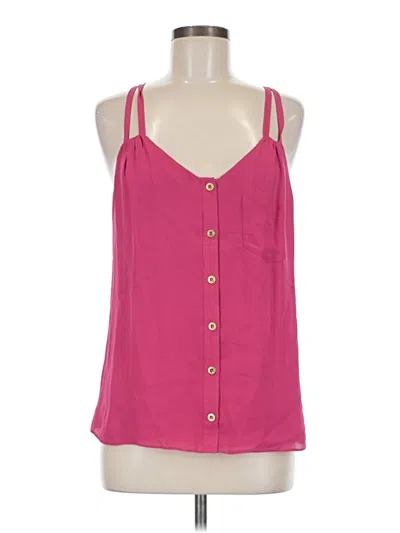 Pre-owned Parker Sleeveless Blouse In Pink