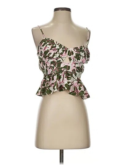 Pre-owned Parker Sleeveless Blouse In Pink