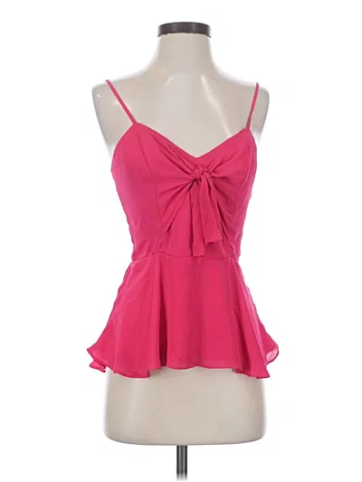 Pre-owned Parker Sleeveless Blouse In Pink