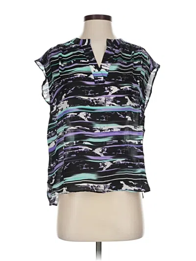 Pre-owned Parker Sleeveless Blouse In Purple