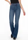 Parker Smith Bombshell Straight Leg Jeans In Blue Steel In Multi