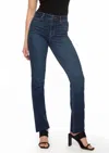 Parker Smith Bombshell Straight Leg Jeans In Blue Steel In Multi