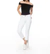 Parker Smith Camden Cuffed Pants In Eternal White In Multi