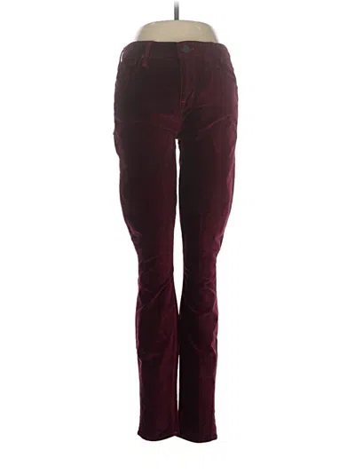 Pre-owned Parker Smith Casual Pants In Burgundy