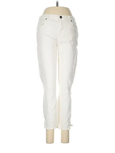 Pre-owned Parker Smith Jeans In Ivory