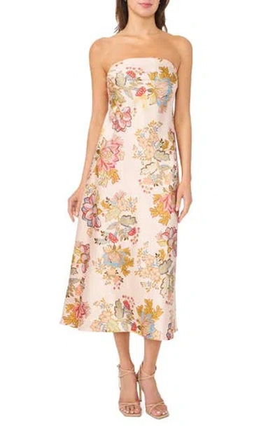 Parker Strapless Maxi Dress In Neutral