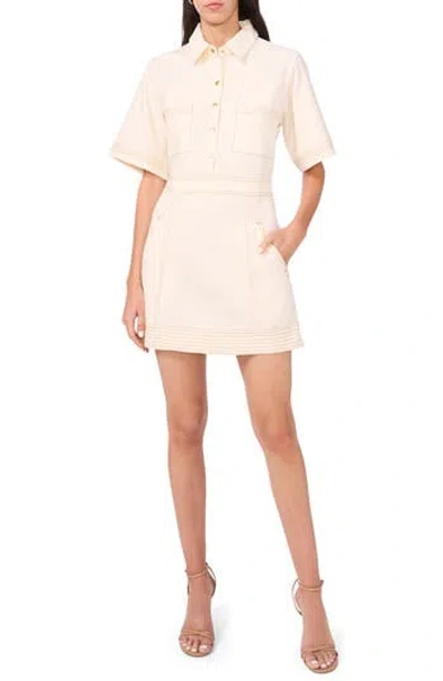 Parker The Alex Mini Shirtdress In Buttercream