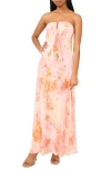 Parker The Emerson Sleeveless Maxi Dress In Peach Nectar