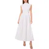 Parker Women's The Julianne Back-cutout Mock-neck Maxi Dress In White
