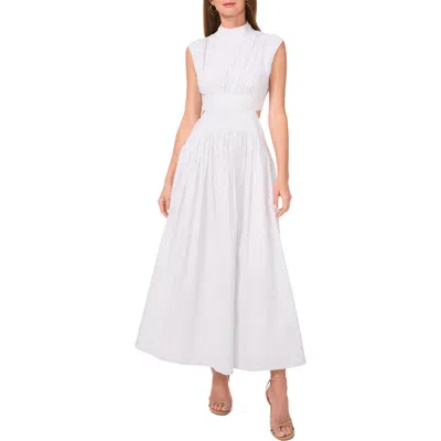 Parker Women's The Julianne Back-cutout Mock-neck Maxi Dress In Silt Green Stripe