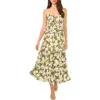 Parker The Lila Floral Tiered Midi Dress
