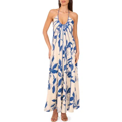 Parker The Novia Linen Blend Sundress In Multi