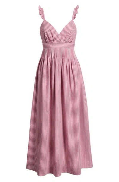 Parker The Olive Cotton Sundress In Pink