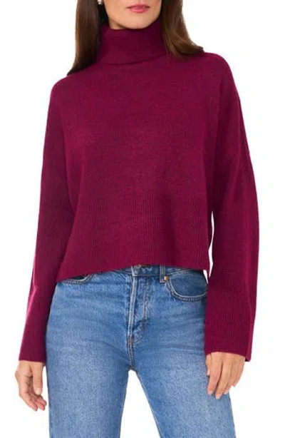 Parker Turtleneck Crop Sweater In Frenzy