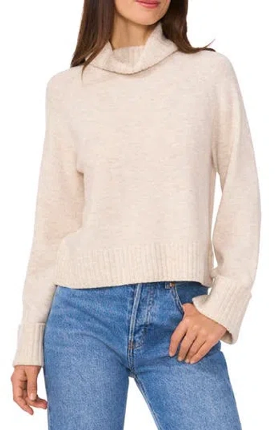 Parker Turtleneck Cuff Sweater In Malted