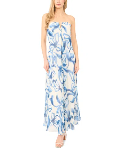 Parker Women's Emerson Strapless Maxi Dress In Blue