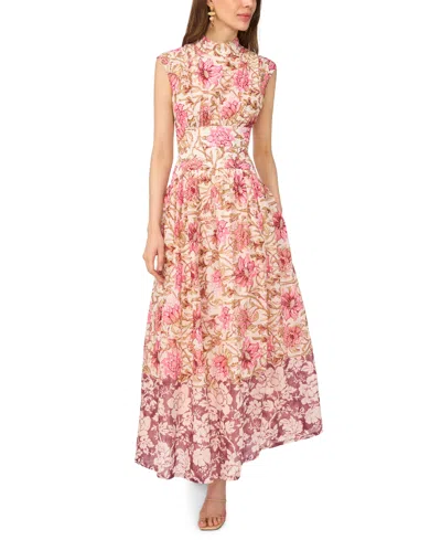 Parker Women's Julianne Printed Cotton Maxi Dress In Angel Wing