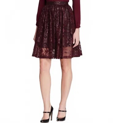Parker Women's Rockies Skirt In Burgundy