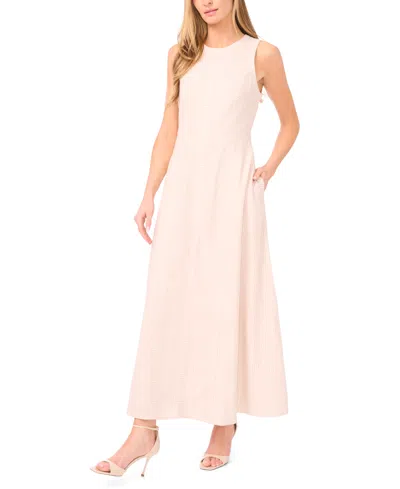 Parker Women's Seam Detail Sleeveless Long Dress In Neutral