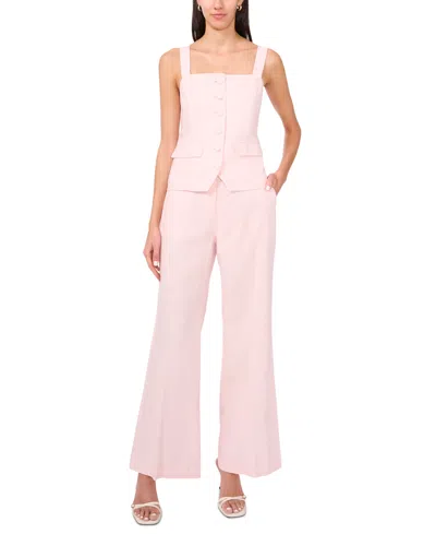Parker Women's The Basil Linen-blend Vest In Marys Rose