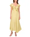 Parker The Bridget Ruffle One-shoulder Dress In Pistachio