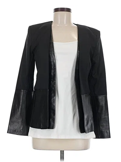 Pre-owned Parker Wool Blazer Jacket In Black
