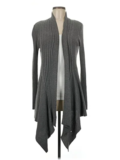 Pre-owned Parkhurst Cardigan Sweater In Gray