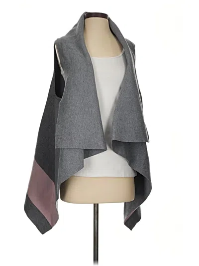 Pre-owned Parkhurst Sweater Vest In Gray