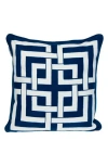 Parkland Collection Abalia Throw Pillow In Blue