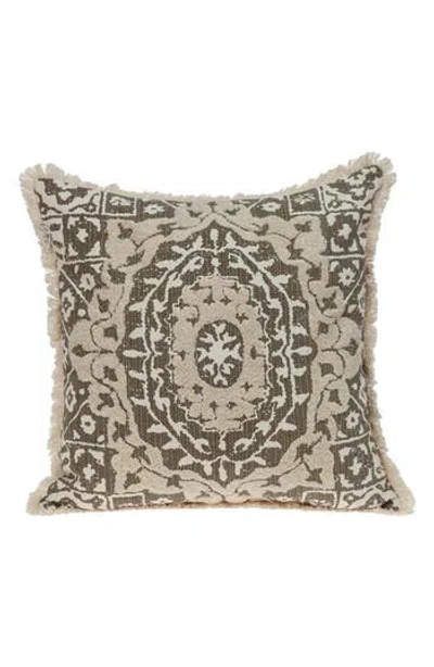Parkland Collection Abu Cotton Throw Pillow In Beige