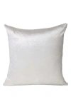 Parkland Collection Akari Square Throw Pillow In White