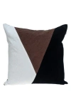 Parkland Collection Arcas Transitional White Throw Pillow In Multi