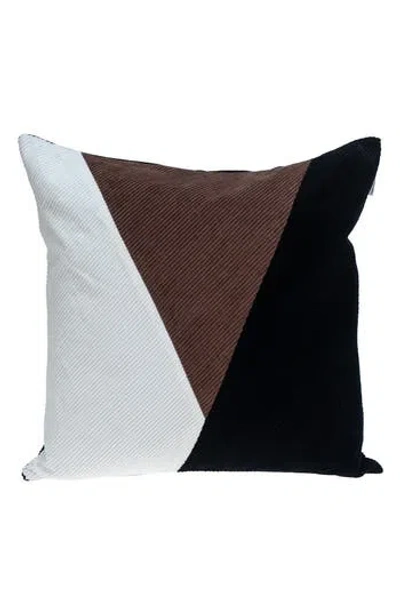 Parkland Collection Arcas Transitional White Throw Pillow In Multi