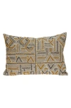 Parkland Collection Beaded Geometric Accent Pillow In Beige