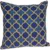 Parkland Collection Calix Blue Throw Pillow In Blue
