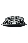 Parkland Collection Ceti Embroidered Throw Pillow In Black
