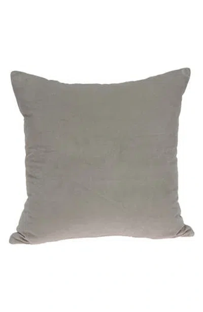 Parkland Collection Emma Transitional Throw Pillow In Grey